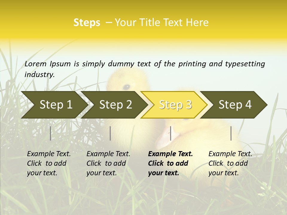 Little Holiday Wings PowerPoint Template