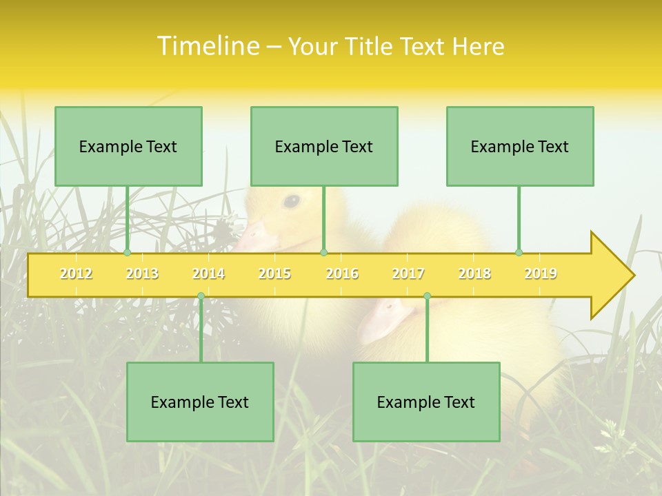 Little Holiday Wings PowerPoint Template