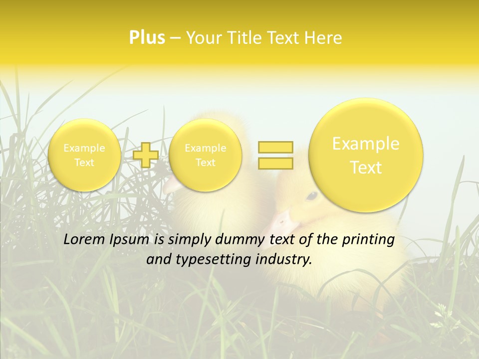 Little Holiday Wings PowerPoint Template
