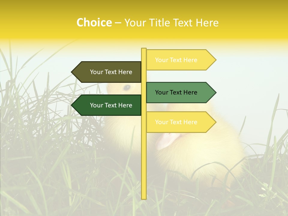 Little Holiday Wings PowerPoint Template