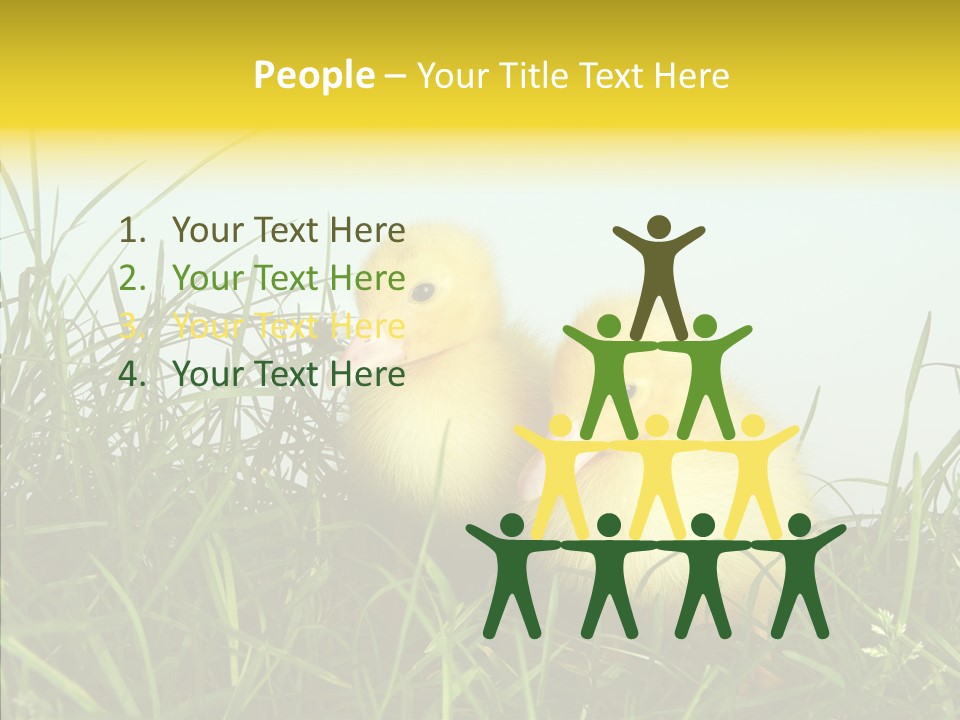 Little Holiday Wings PowerPoint Template