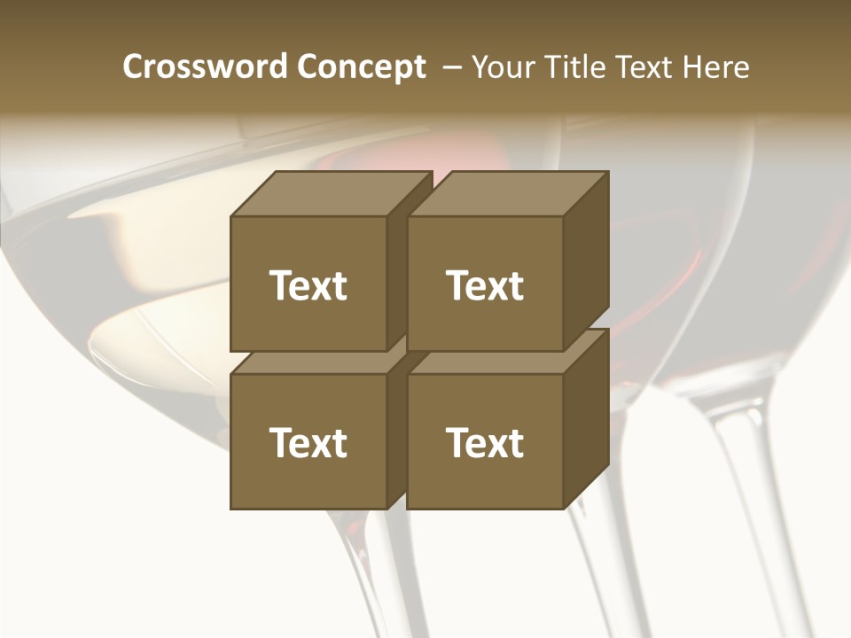 Ros Crystal Studio Shot PowerPoint Template