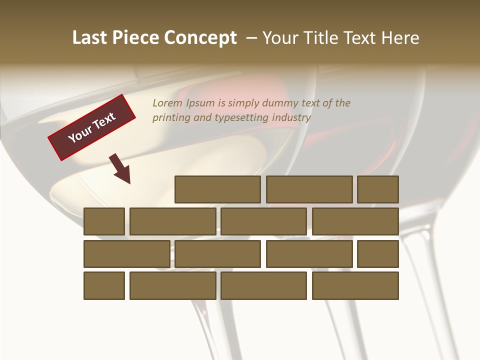 Ros Crystal Studio Shot PowerPoint Template