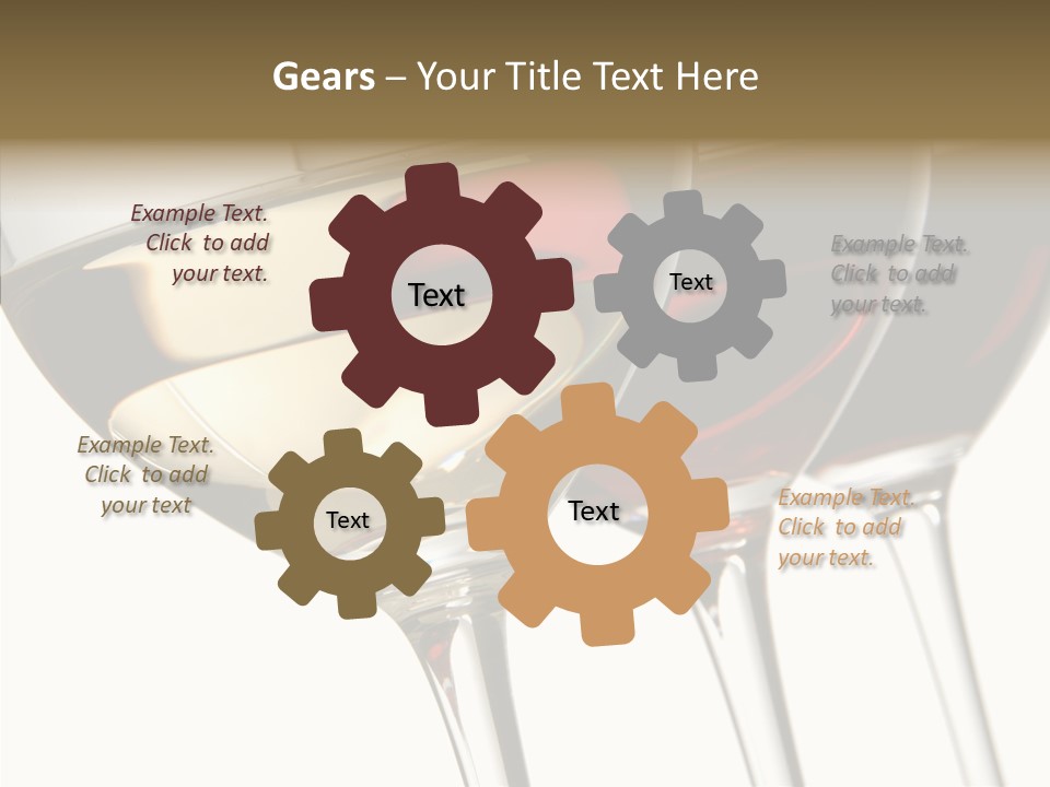 Ros Crystal Studio Shot PowerPoint Template