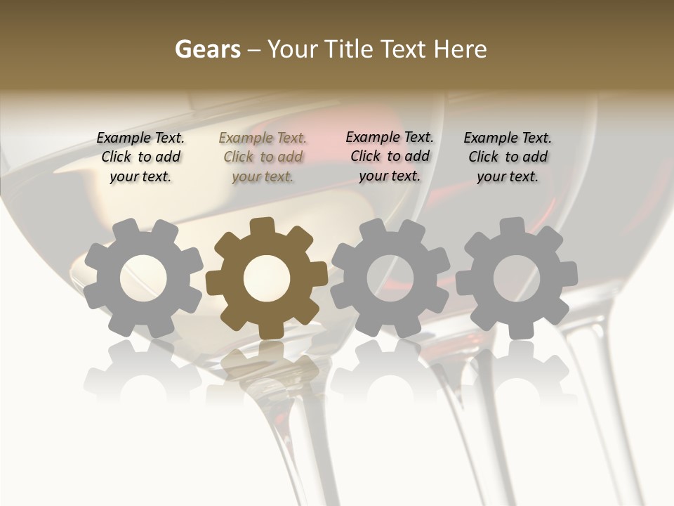 Ros Crystal Studio Shot PowerPoint Template