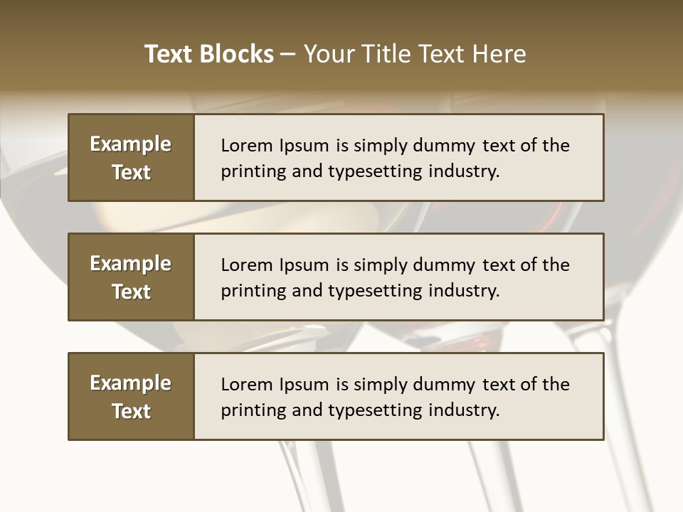 Ros Crystal Studio Shot PowerPoint Template