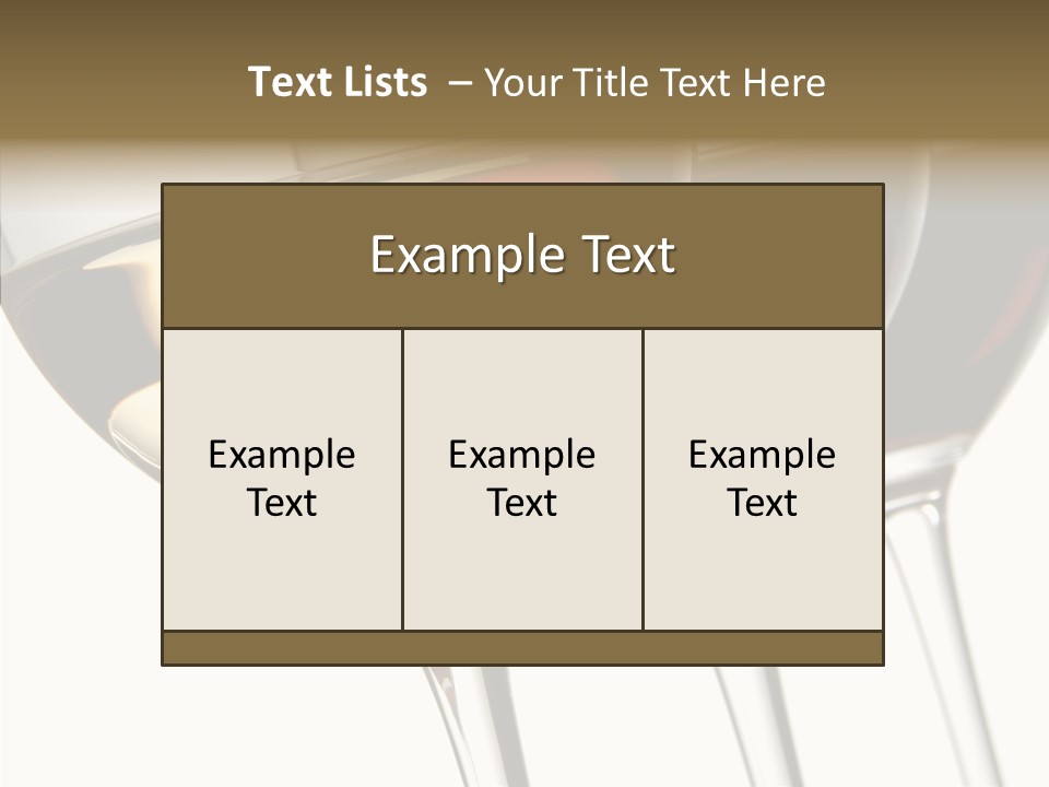 Ros Crystal Studio Shot PowerPoint Template