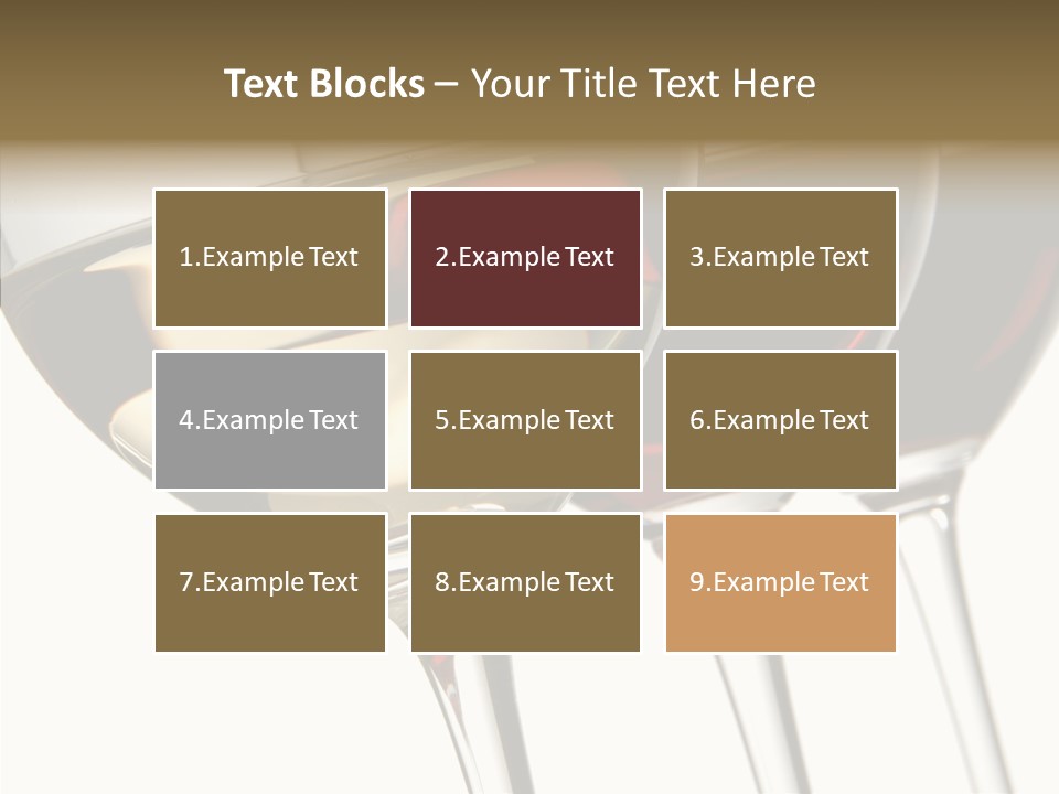 Ros Crystal Studio Shot PowerPoint Template