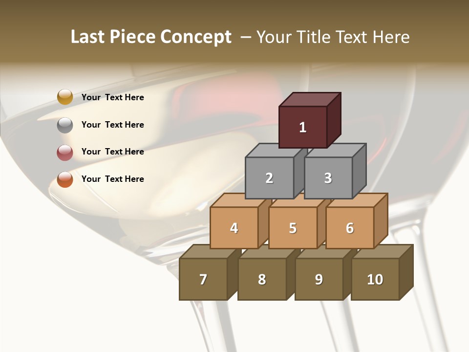 Ros Crystal Studio Shot PowerPoint Template