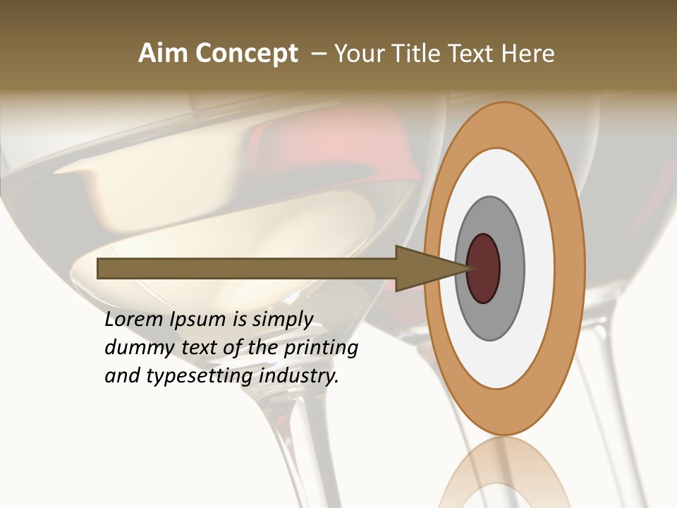 Ros Crystal Studio Shot PowerPoint Template