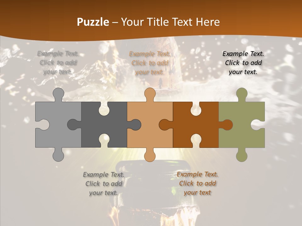 New Recreation Blue PowerPoint Template