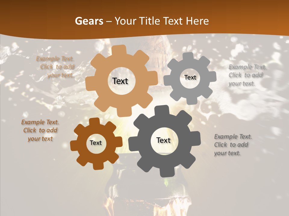 New Recreation Blue PowerPoint Template