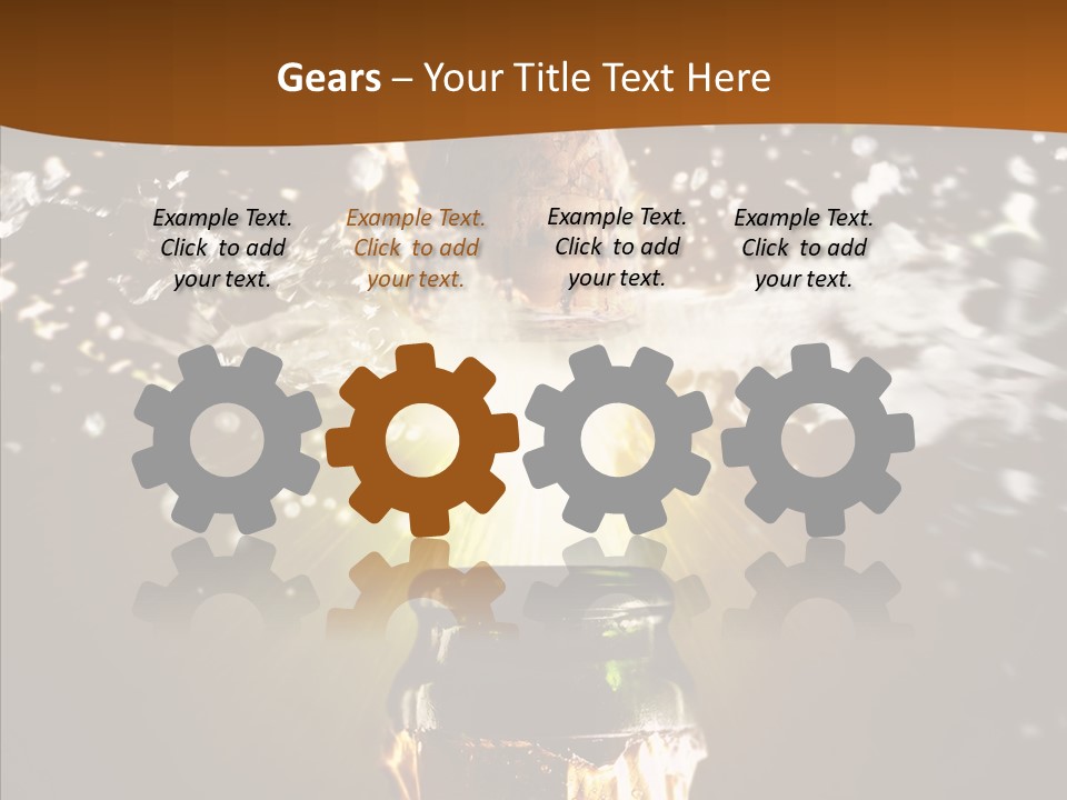 New Recreation Blue PowerPoint Template