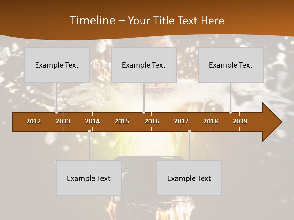 New Recreation Blue PowerPoint Template