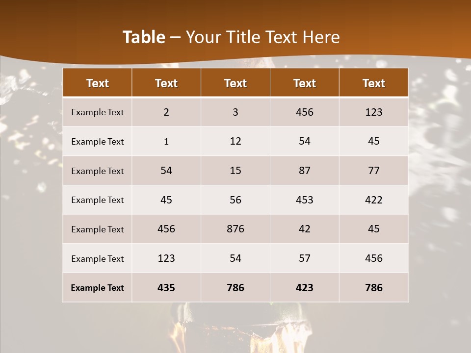 New Recreation Blue PowerPoint Template