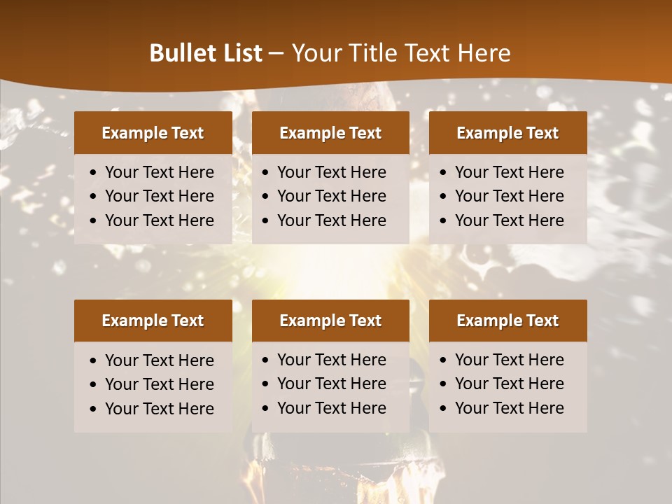 New Recreation Blue PowerPoint Template