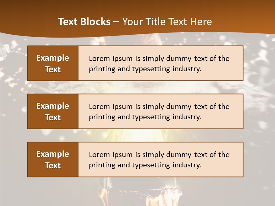 New Recreation Blue PowerPoint Template