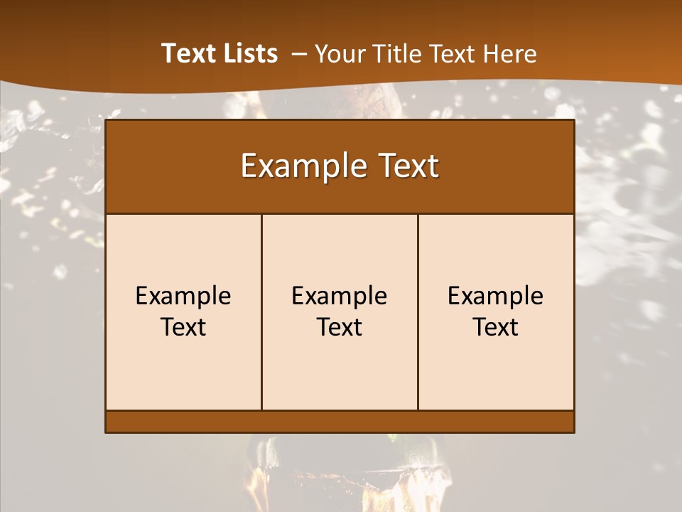 New Recreation Blue PowerPoint Template