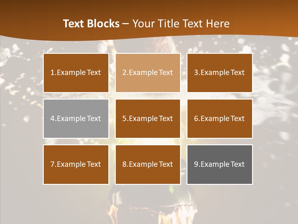 New Recreation Blue PowerPoint Template