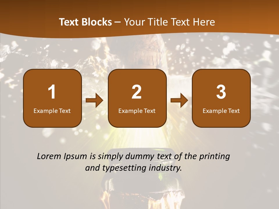 New Recreation Blue PowerPoint Template