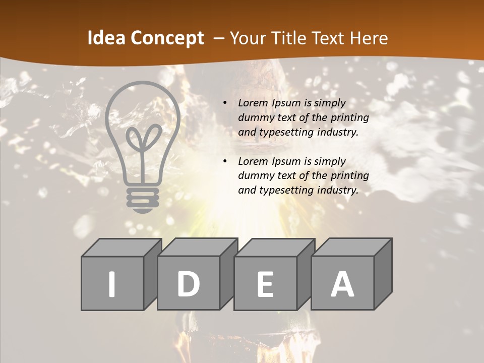 New Recreation Blue PowerPoint Template
