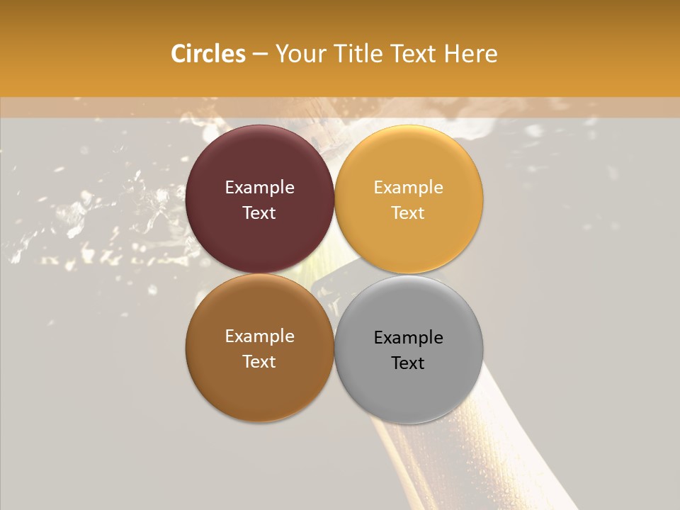 New Recreation Blue PowerPoint Template