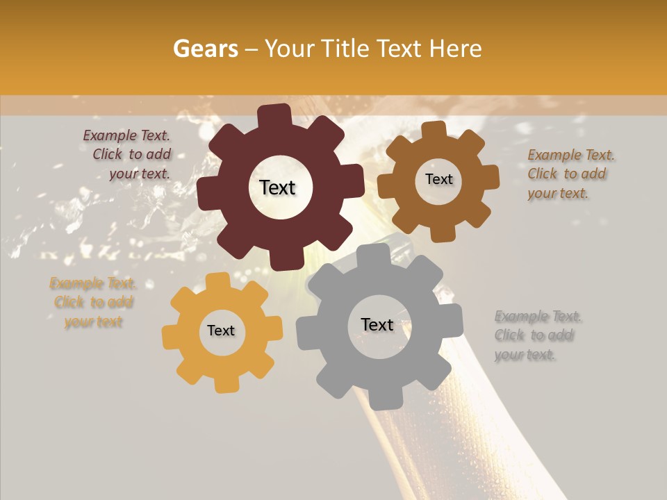 New Recreation Blue PowerPoint Template