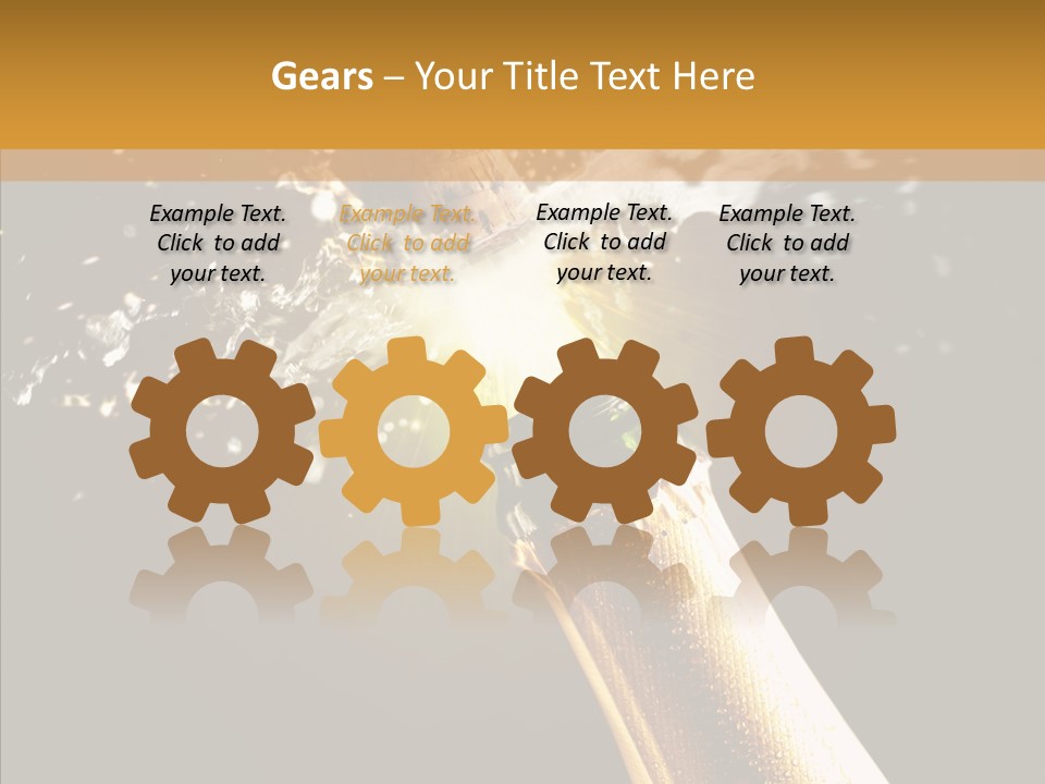 New Recreation Blue PowerPoint Template