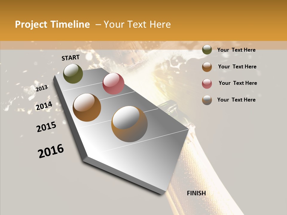 New Recreation Blue PowerPoint Template