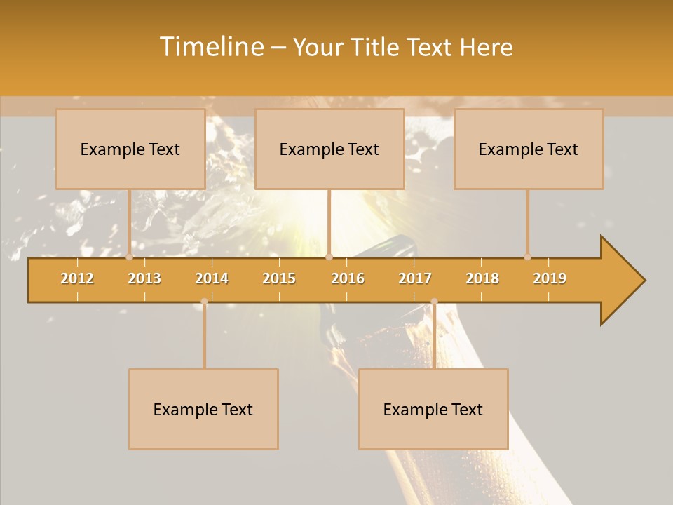 New Recreation Blue PowerPoint Template