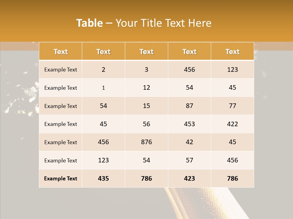 New Recreation Blue PowerPoint Template
