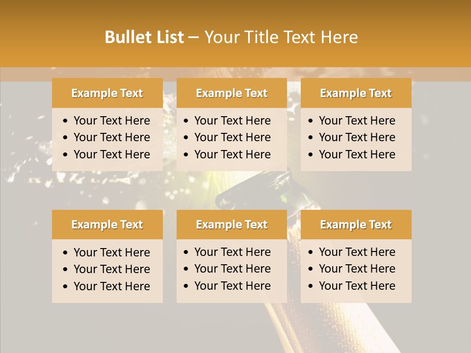 New Recreation Blue PowerPoint Template