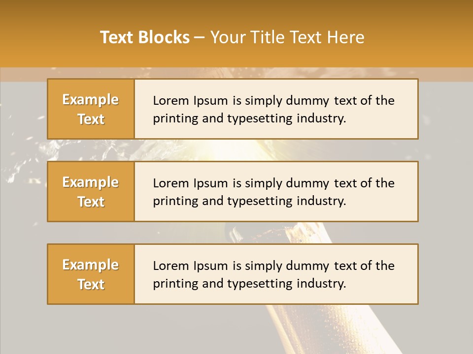 New Recreation Blue PowerPoint Template