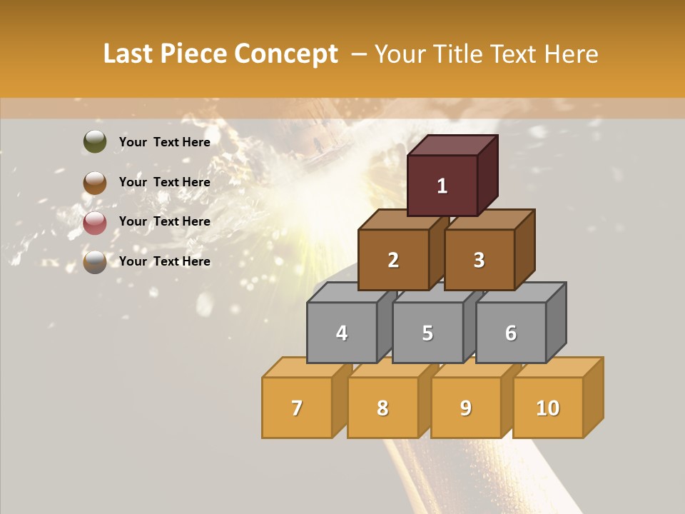 New Recreation Blue PowerPoint Template