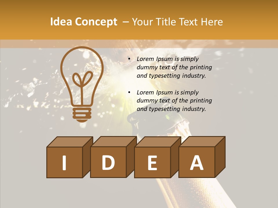 New Recreation Blue PowerPoint Template
