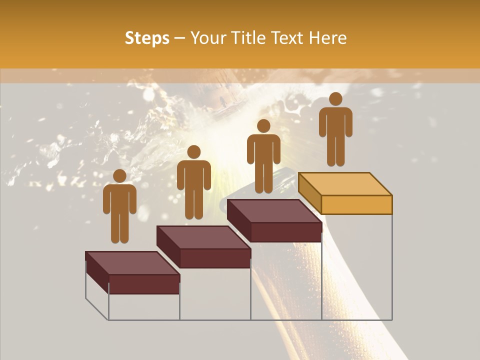 New Recreation Blue PowerPoint Template