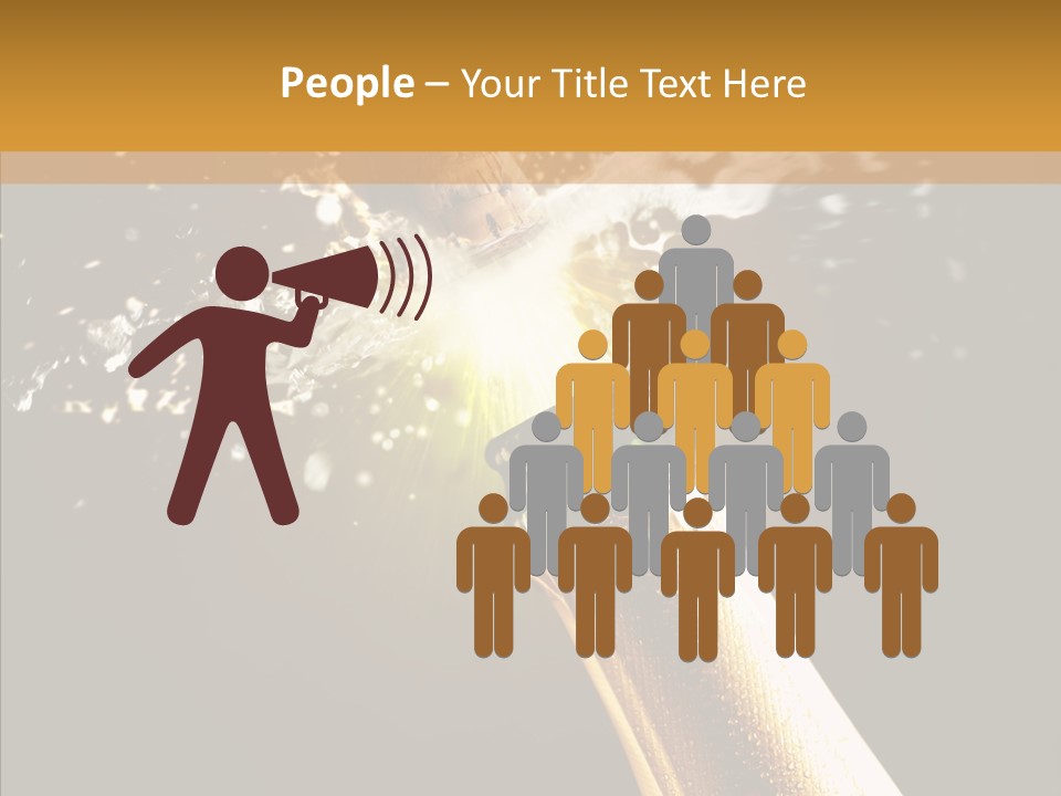 New Recreation Blue PowerPoint Template