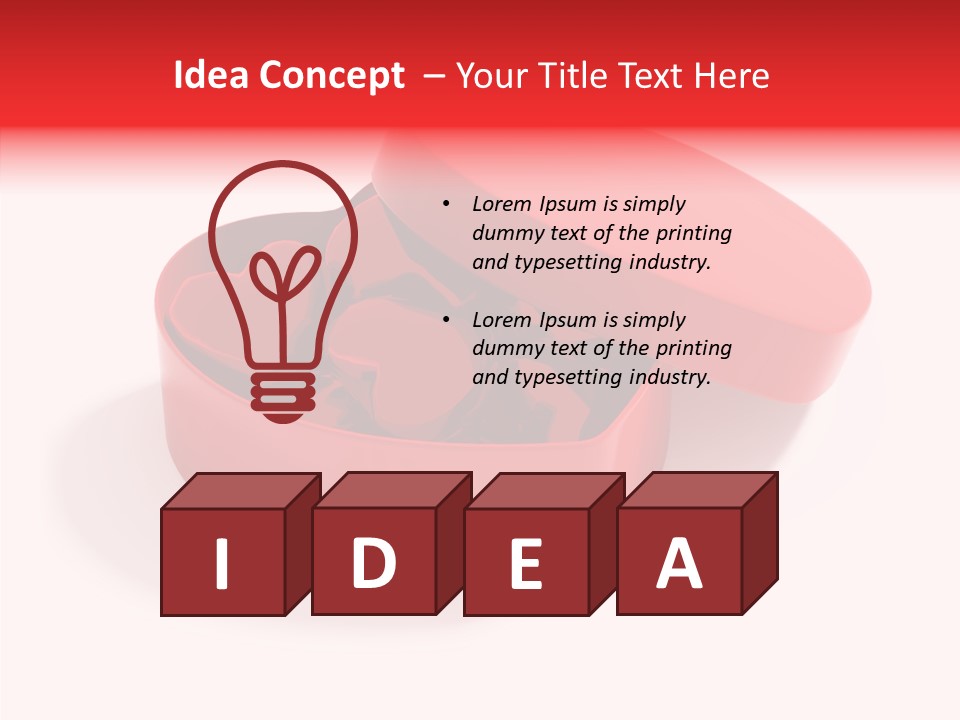 White Box Open PowerPoint Template