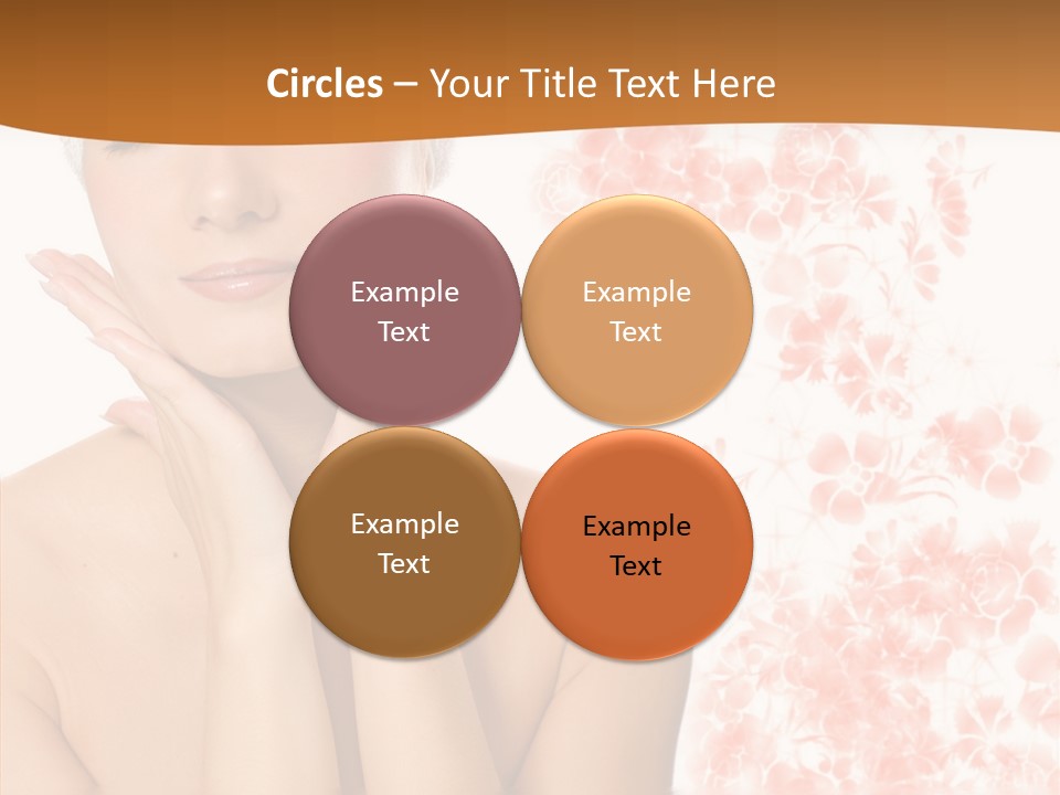 Body Wellbeing Towel PowerPoint Template