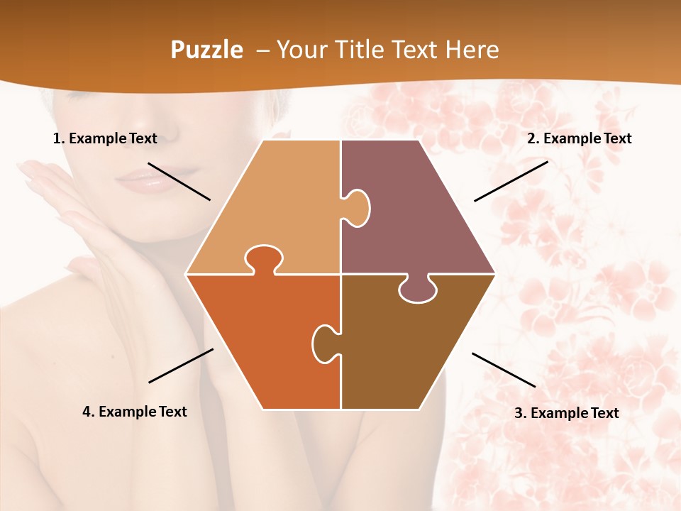 Body Wellbeing Towel PowerPoint Template