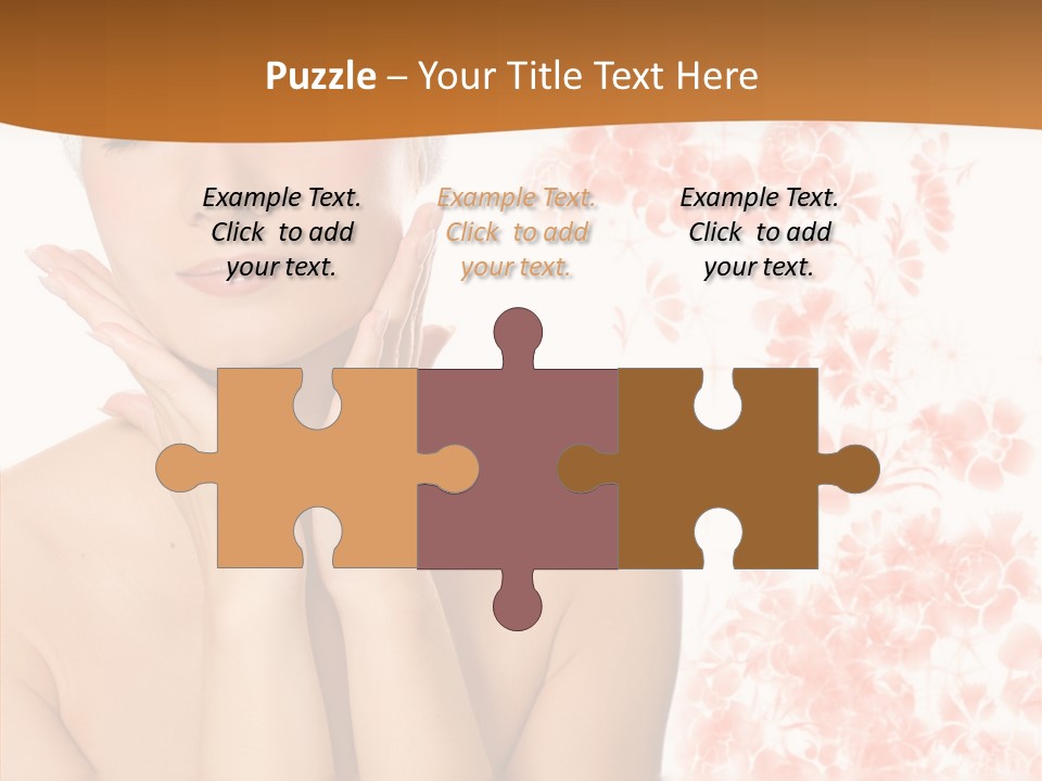 Body Wellbeing Towel PowerPoint Template