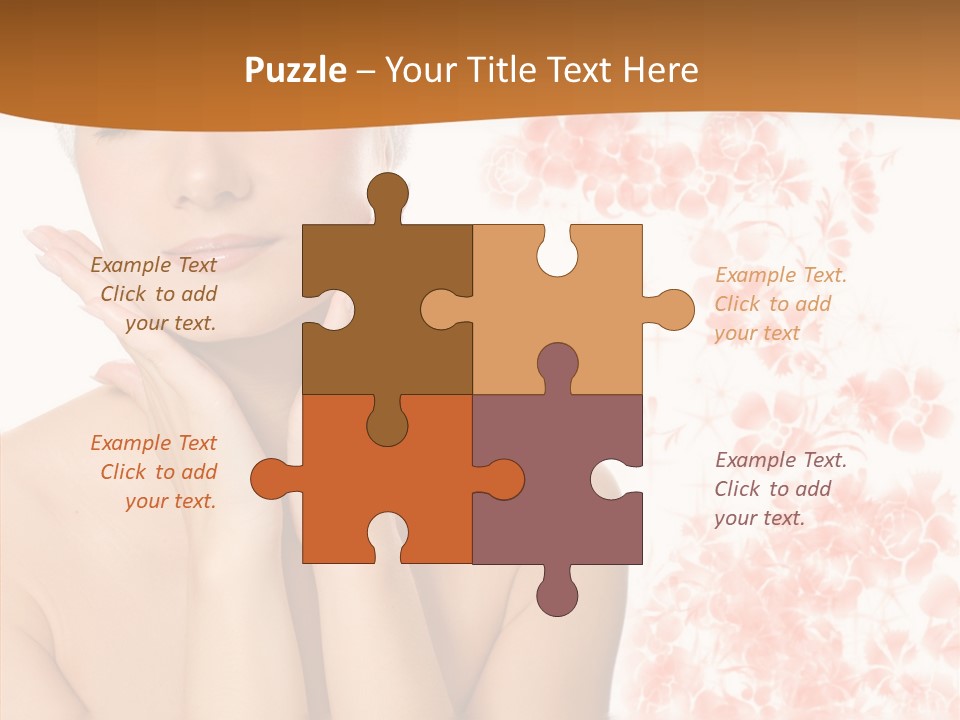 Body Wellbeing Towel PowerPoint Template