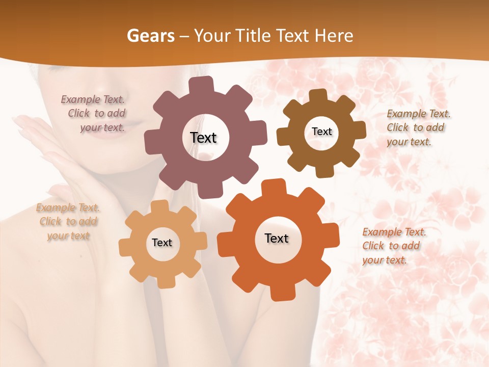 Body Wellbeing Towel PowerPoint Template