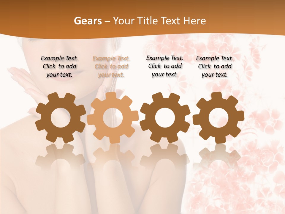 Body Wellbeing Towel PowerPoint Template