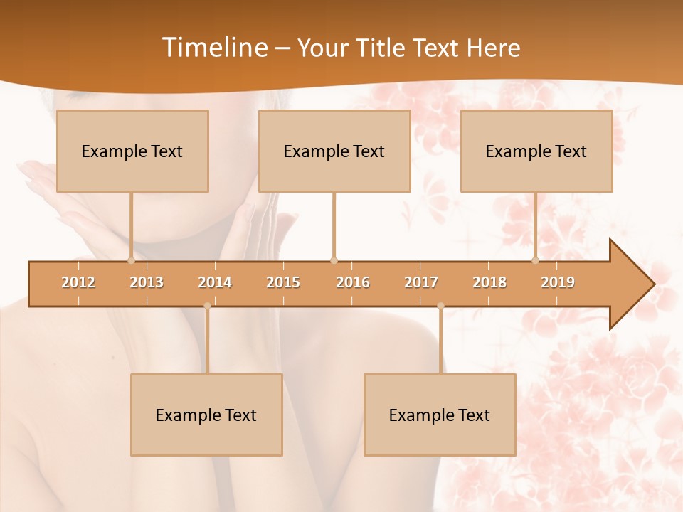 Body Wellbeing Towel PowerPoint Template