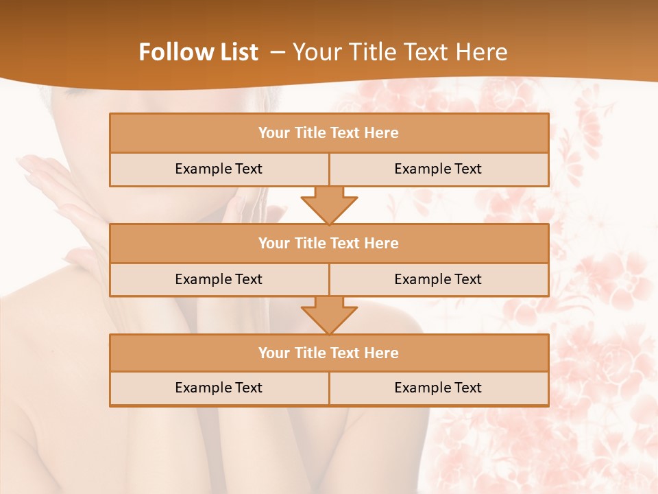 Body Wellbeing Towel PowerPoint Template