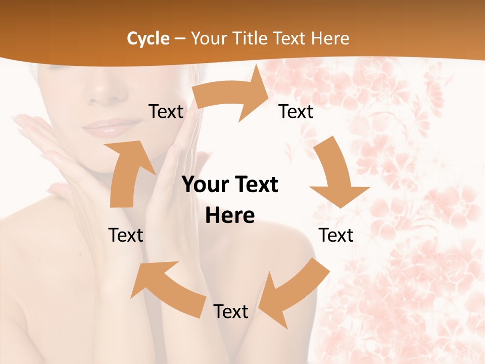 Body Wellbeing Towel PowerPoint Template