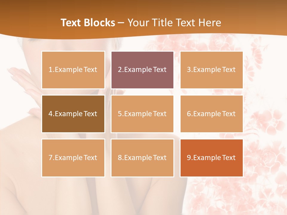 Body Wellbeing Towel PowerPoint Template