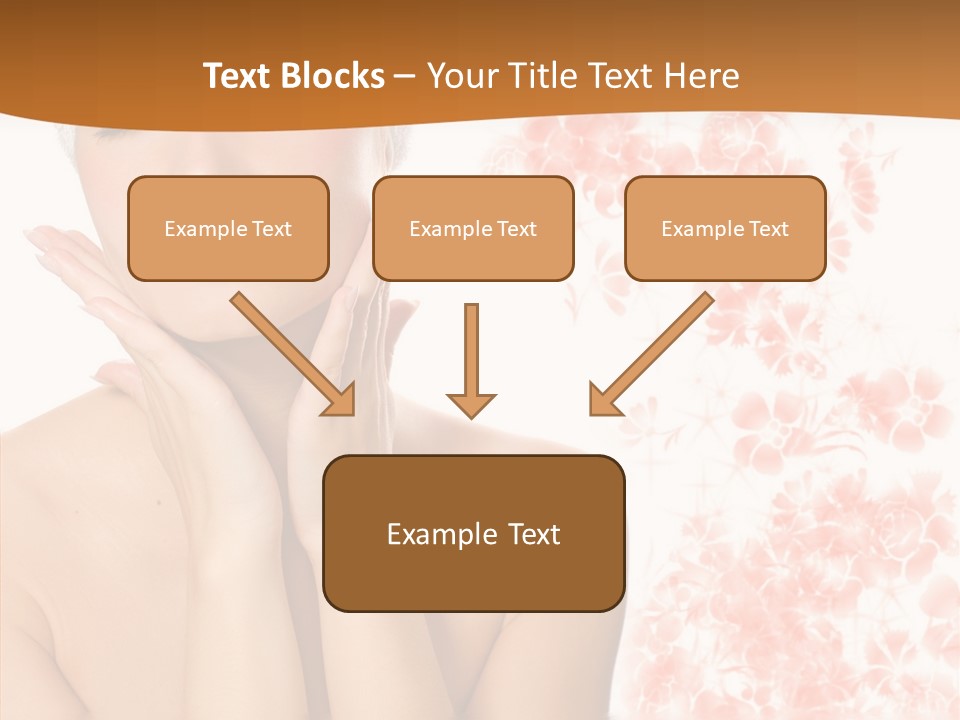 Body Wellbeing Towel PowerPoint Template