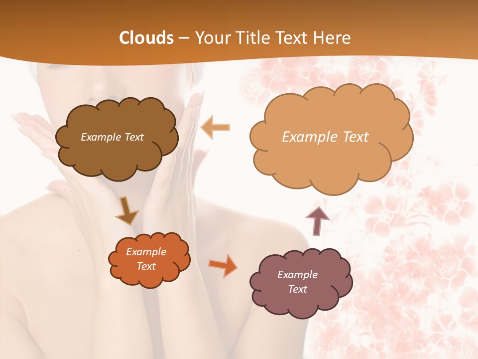 Body Wellbeing Towel PowerPoint Template